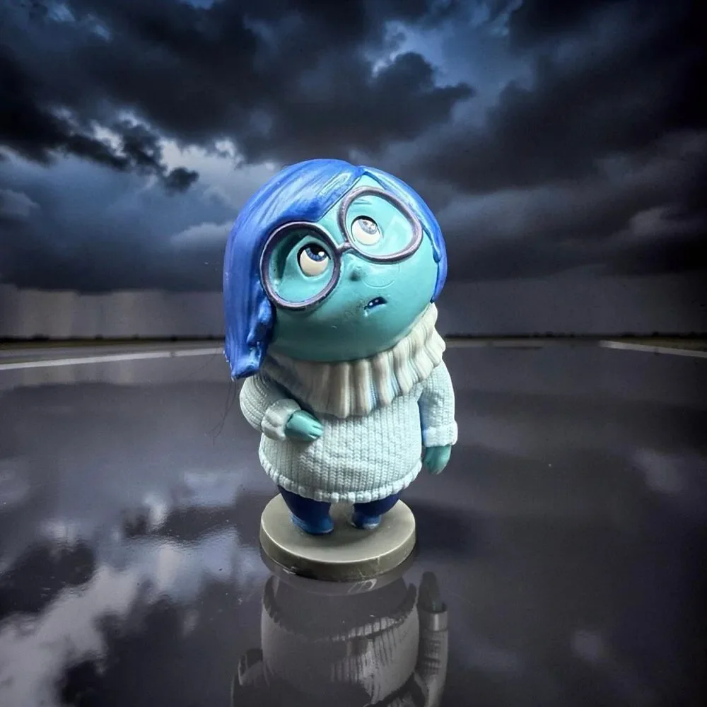 Disney Inside Out Play Figures Cake Topper Joy Sadness Anger Fear Bing Bong A67